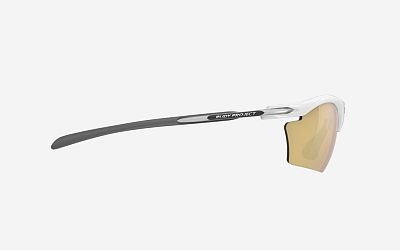 Превью  Велоочки RUDY PROJECT Rydon Slim White Gloss, Линзы: Multilaser Gold (SP545769-0000)